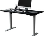 Techni Mobili Power Adjustable sit to Stand Desk, ONE Size, Black - $482.99