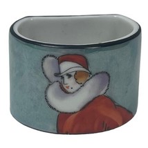 Vintage Art Deco Noritake Flapper Lustreware Luster Napkin Ring Porcelain U45 - £37.16 GBP