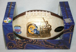 Lsu Tigers 2003 National Champions Fotoball Limited Ed. Sugar Bowl Football Nib - £77.31 GBP