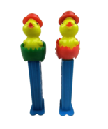 Vintage Pez Dispenser Easter Chick In Egg w/ Red Hat Blue Stem Hungary L... - €11,03 EUR
