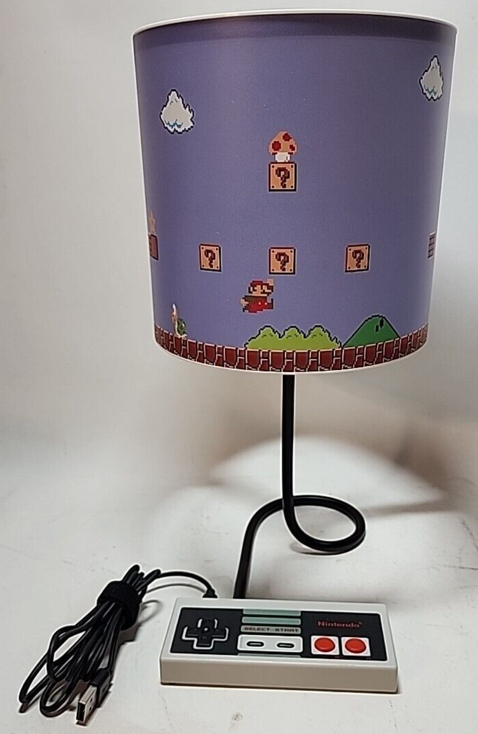 Primary image for Nintendo Super Mario Bros. LED Lamp w/ NES Controller Switch Base USB