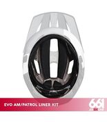 SixSixOne 661 Evo AM Patrol MTB Helmet Replacement Liner Kit - Black XL ... - $137.83 MXN