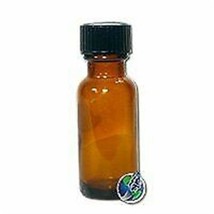 Lotus Light Pure Essential Oils - plain label Bottle Glass Amber w/Top 1/2 oz... - £5.50 GBP