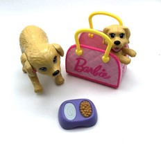 Mattel Barbie Splish Splash Dog &amp; Strollin&#39; Pups Small Puppy &amp; Extras - £6.25 GBP