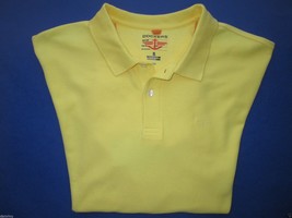 Dockers 8BK35PK Handsome Short Sleeve Men’s Polo T-Shirt Lemon Drop XL MSRP $42 - £15.30 GBP