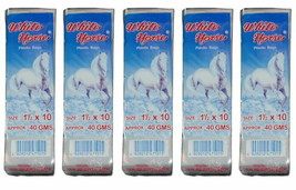 5 packs Ice Candy Wrapper Plastic 1 1/2 x 10 size 500 pcs total - $236.00 MXN