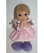 Nuby Luv N Care Spanish Prayer Pal Baby Girl Doll Pink 11&quot; Plush Braids ... - £16.75 GBP