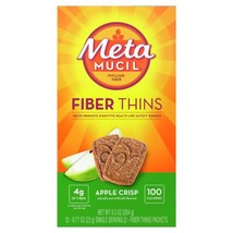 Metamucil Fiber Thins - Apple Crisp - 24 per Box - exp 02/2027 - $333.88 MXN