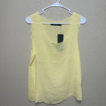 Arc &amp; Co Yellow Shirt Top Sz M New - £19.52 GBP