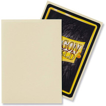 Dragon Shield Matte Card Sleeves Box of 100 - Ivory - £36.32 GBP