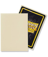 Dragon Shield Matte Card Sleeves Box of 100 - Ivory - £36.52 GBP
