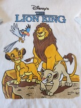 The Lion King T Shirt Vintage 90s Simba Nala Disney Children&#39;s M 10-12 - £38.94 GBP