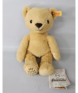 My First Steiff Teddy Bear  Brown cuddly baby safe soft  New With Tags! ... - $39.55