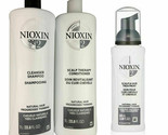 NIOXIN System 2 Cleanser &amp; Scalp Therapy Duo Set(33.8oz each) + Treatmen... - £51.76 GBP