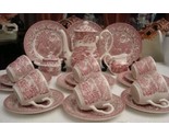 Vintage English Porcelain Tea Set, 21 Pieces, Excellent Condition, Rare ... - $594.00