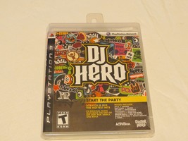 DJ Hero game case insert only Sony Playstation 3 PS3 NEW Sealed - £8.85 GBP