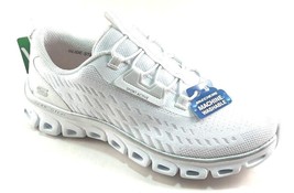 Skechers 104561 White Glide-Step Memory Foam Slip On Sneaker - £62.47 GBP