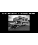 DOLPHIN MOTORHOME MANUALs 550pgs for Toyota RV Operations Maintenance Se... - $480.68 MXN