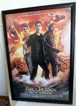 2013 Percy Jackson Sea of Monsters Movie Poster Signed By Marc Guggenhei... - £116.65 GBP