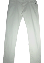 Massimo Dutti Men&#39;s Beige Cotton Jeans Pants Trouser Italy Size US 40 - £57.92 GBP
