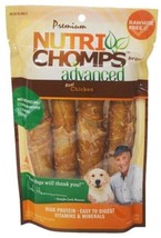 Nutri Chomps Advanced Twists Dog Treat Chicken Flavor - 4 count - £9.82 GBP