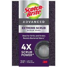 Scotch-Brite Extreme Scrub Heavy Duty Scouring Pad For Grill 4.4 in. L 2 pk - $8.95