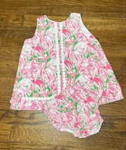 Lilly Pulitzer Shift Dress 18-24 Months Flamingo Bright Toddler - £29.72 GBP