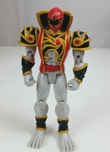 2005 Bandai Power Rangers Mystic Force Jenji Cat Red Ranger 5.5&quot; Action Figure - $4.84