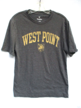 Fanatics West Point Academy Mens Size Small T-Shirt Gray with Gold Graphics - £11.41 GBP