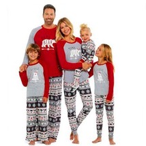 Matching Bear pajamas family clothes Xmas, mama bear papa bear little be... - £34.47 GBP