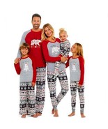Matching Bear pajamas family clothes Xmas, mama bear papa bear little be... - £34.13 GBP