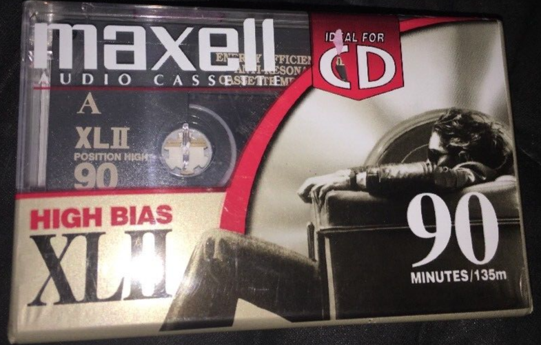 MAXELL High Bias XLII Audio CASSETTE TAPE 90 Min IEC Type II/2-Brand New... - $32.55