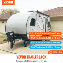 Trailer Jack, Welding-on 8000 lb Capacity, Tongue Jack with Handle for R... - $96.99