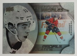 2016 - 2017 Johnny Gaudreau Upper Deck Tim Hortons Platinum Profiles Card PP-1 - £3.98 GBP