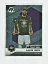 Le Bron James (Los Angeles Lakers) 2020-21 Panini Mosaic Finals Mv Ps Card #297 - £3.88 GBP