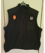 Mens XL Woolrich Elite Series Tactical Black Fleece Vest - $25.75 CAD