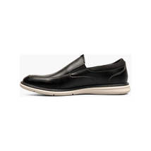 Nunn Bush Chase Moc Toe Slip On Walking Shoes Black Multi 85092-009 image 6