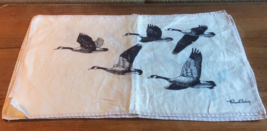 Richard E. Bishop Canadian Flying Geese Linen Placemats Set of 4 Table Mats - £28.14 GBP