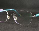 Fleischmann exclusive Lea 490 Grey UNIQUE RARE TITANIUM EYEGLASSES 51-20... - $92.06