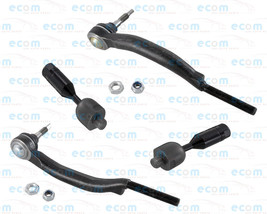 4 Pcs Steering Kit Inner Outer Tie Rods Ends For Isuzu Ascender S Sport ... - £43.89 GBP