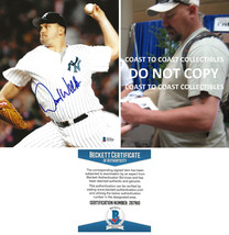 David Wells signed New York Yankees baseball 8x10 photo Beckett COA autographed - £77.84 GBP