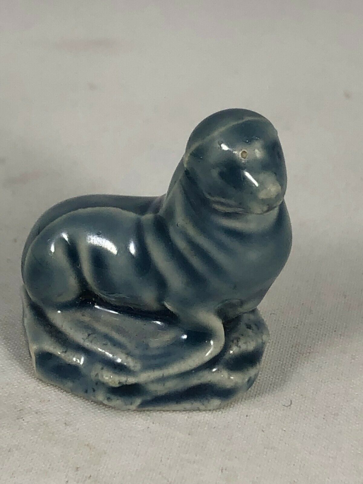 Wade England Porcelain Seal Sea Lion Figurine Mini Sculpture 1.5&quot; Tall - $9.50