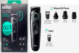 Braun All-in-One Style Kit Series 3 3460, 6-in-1 Beard &amp; Hair Trimmer Fo... - £19.90 GBP