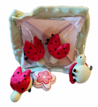 Kids Line Kidsline Ladybug Dragonfly Flower Nursery Crib Musical Mobile  - £39.21 GBP