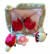 Kids Line Kidsline Ladybug Dragonfly Flower Nursery Crib Musical Mobile  - £39.46 GBP