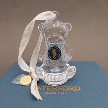 Waterford Crystal Ornament Christmas Baby First Bear 2023 - £71.48 GBP