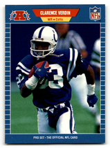 1989 Pro Set #552 Clarence Verdin EX/NM RC Rookie Colts ID:62168 - $1.67