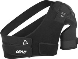 Leatt Left Shoulder Brace Armor Size XXL 2X Large Black Flexible Velcro ... - £69.07 GBP
