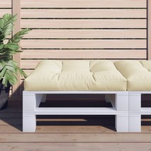  Pallet Cushion Cream 100% polyester 27.6x27.6 in - $67.31