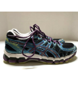 Asics Gel-Kayano 20 Blue Purple Running Shoes Women Size 9 T3N7N - £19.13 GBP